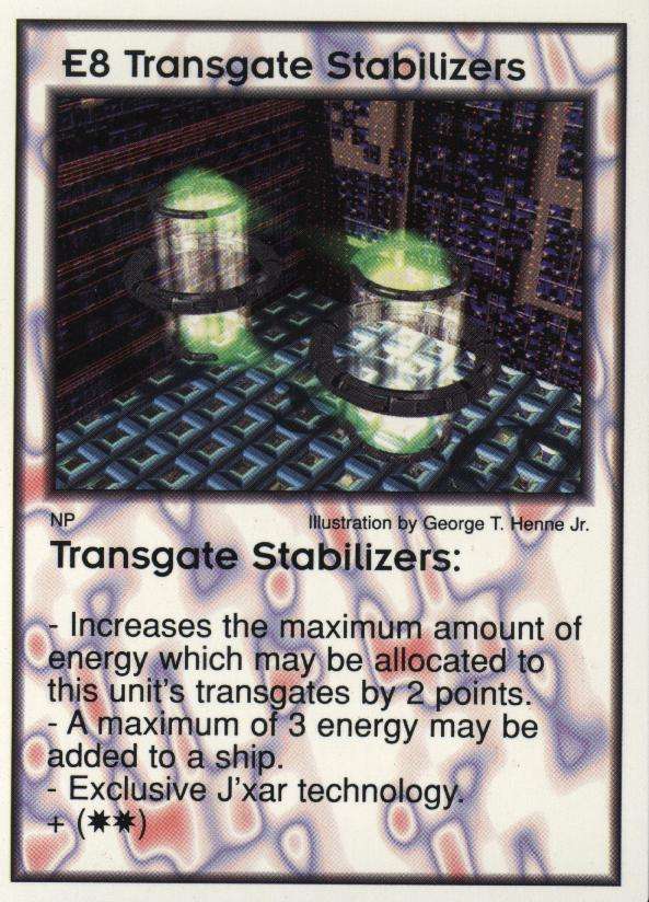 Transgate Stabilizers E8